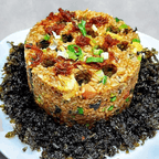 Best XO酱菜酥炒饭 XO Sauce Fried Rice w. Crispy Seaweed in Cambridge, MA